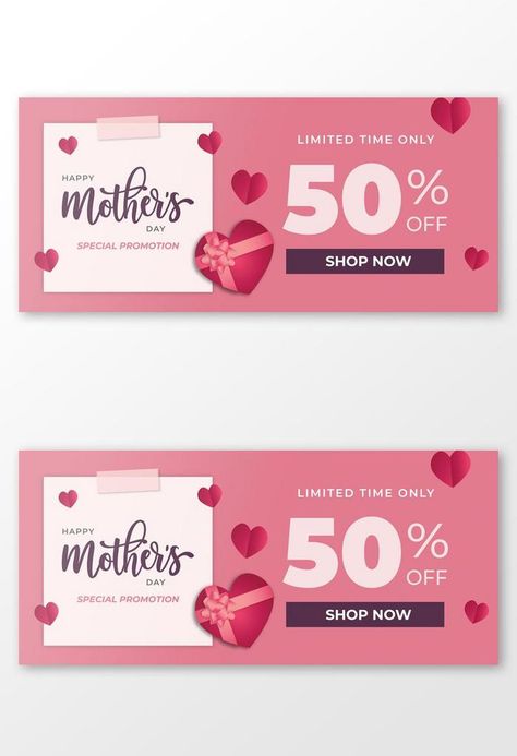 Beautiful Mother's Day Sales Banner#pikbest#Templates Fashion Sale Poster, Mother's Day Promotion, Gifts Banner, Mother's Day Banner, Banner Image, Mothers Day Poster, Pride Day, Branding Template, Banner Images