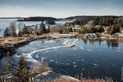 swan's island maine | Swan’s Island Maine in December Swans Island Maine, Robin House, Coastal Pictures, Winter Road Trip, Visit Maine, Maine Cottage, Winter Road, Maine Vacation, Maine Travel