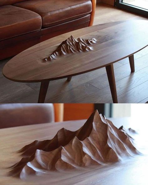 Wood Art Design, Design Studios, Wood Carving Art, Wood Creations, Design Industrial, Furniture Inspiration, Interior Furniture, Unique Furniture, Furniture Projects