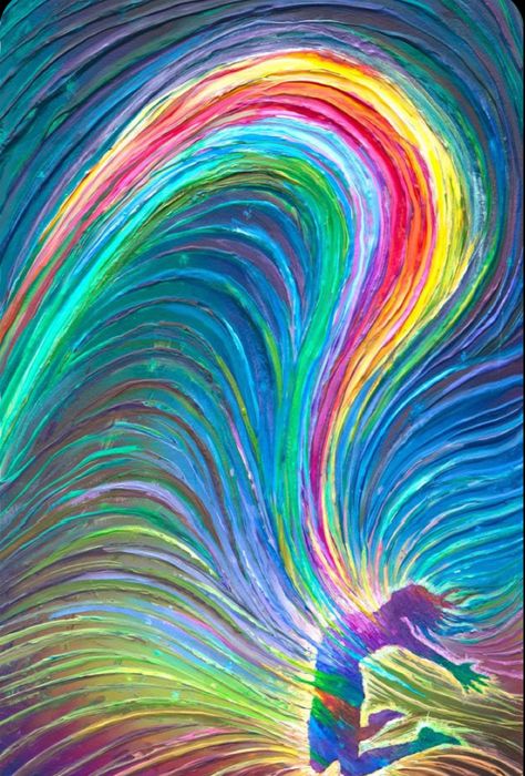 Art Rhythm, Energy Painting, Rhythm Art, Feminine Spirituality, Beautiful Energy, Consciousness Art, Personal Empowerment, Energy Art, Mystical Art