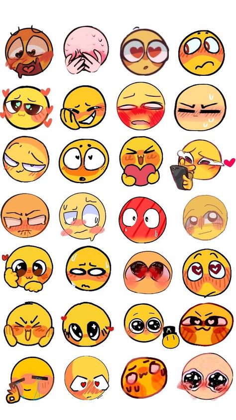 Love Emoji Art, Emoji Drawings, Cats Art Drawing, Drawing Face Expressions, Goofy Drawing, Emoji Love, Emoji Drawing, Emoji Art, Creative Drawing Prompts