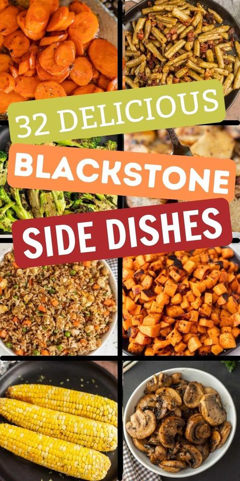 Recipes For Blackstone Griddle, Blackstone Recipe, Outdoor Griddle Recipes, Vegetable Recipes Dinner, Griddle Cooking Recipes, Grilled Side Dishes, Most Popular Dinner Recipes, Outdoor Cooking Recipes, Steak Side Dishes