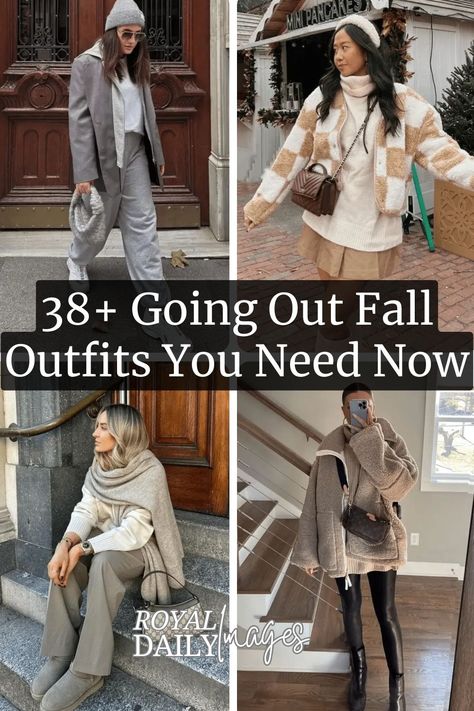 Going Out Fall Outfits Day Out Shopping Outfit, Fall Outfits For Going Out, Going Out Outfits Fall 2024, Fall Outing Outfits, Dinner And Drinks Outfit Fall, November Party Outfit, Fall Birthday Party Outfit Women, Fall Baby Shower Guest Outfit Ideas, Grocery Shopping Outfit Winter