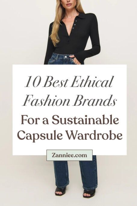 10 Best Ethical Fashion Capsule Wardrobe Brands for Building a Sustainable Closet Fashion Identity, Clean Fashion, Fashion Capsule Wardrobe, Christy Dawn, Ethical Fashion Brands, Slow Fashion Brands, Eco Friendly Clothing, Fashion Capsule, Sustainable Fashion Brands