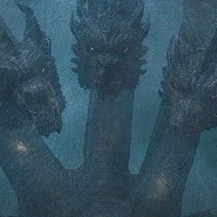 Godzilla King Ghidorah, King Ghidorah Fanart, Monster Zero, Great Jaggi, Monsterverse Godzilla, Godzilla Monsters, King Ghidorah, High Middle Ages, All Godzilla Monsters