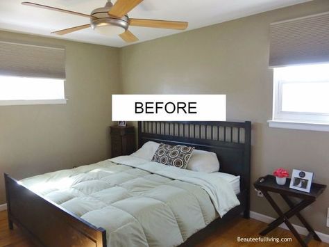 Breathe some new life into your boring #bedroom with these amazing room transformations! #makeover Small Art Deco Bedroom, Relaxed Bedroom, Boring Bedroom, Relationship Habits, House Improvement, Bedroom Makeovers, Pallet House, Small Bedrooms, Decor Ikea