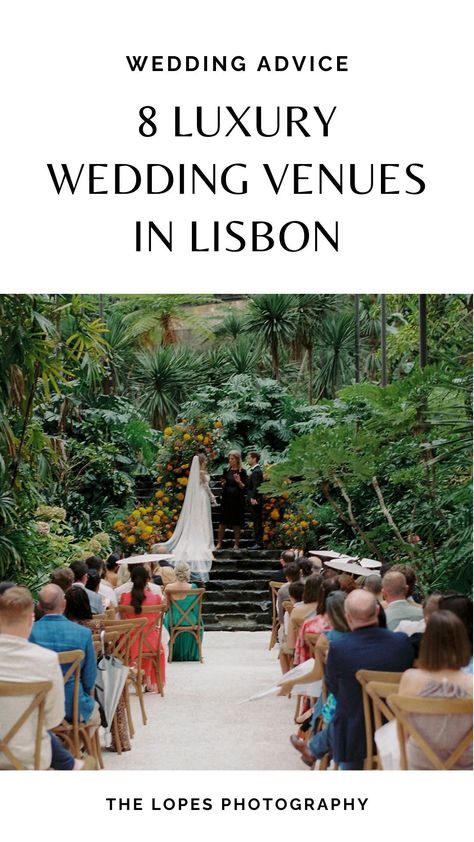 Explore the elegance and charm of Lisbon with our guide to 8 luxury wedding venues. Find the perfect backdrop for your special day in this enchanting European city in Portugal. Read our blog for more wedding advice. Wedding Venues Lisbon, Wedding Venue Portugal, Lisbon Castle, Portugal Wedding Venues, Lisbon Wedding, Castle Weddings, Castle Wedding Venue, Palace Resorts, Europe Wedding