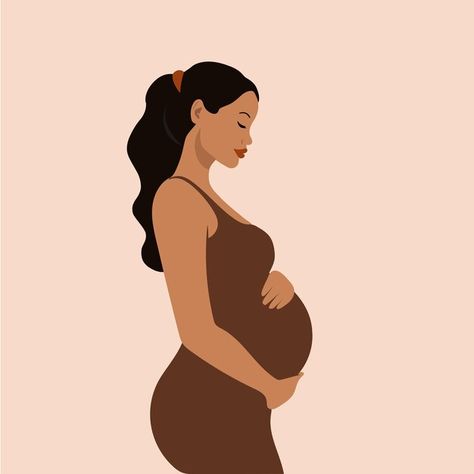 Pregnant Women Illustration, Pregnant Woman Art, Oaxaca Art, Pregnancy Illustration, Iphone Wallpaper Bts, Ipad Ideas, Pregnancy Art, Bts Aesthetic Wallpaper For Phone, Couple Illustration