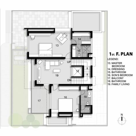 Architecture That Emphasizes Clean Lines, Minimalist Aesthetics With The Use Of Modern Materials And Technology | MDC Architects (Mandala Design Consortia) - The Architects Diary Small Residence Plan, Modern Residential Architecture Apartments, Indian House Design, 30x40 House Plans, Indian House, The Architects Diary, House Gate, House Cladding, Architecture Elevation