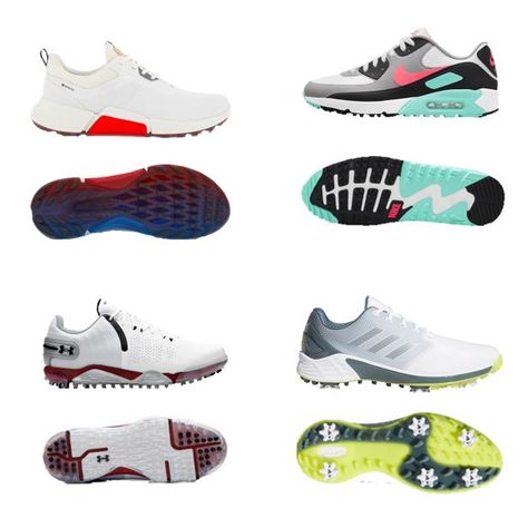 Men’s Golf Shoes, Golf Style Men, Golf Outfit Men, Casual Sneakers For Men, Mens Golf Shoes, Mens Golf Fashion, Mens Shoes Casual, Best Golf Shoes, Softball Shoes