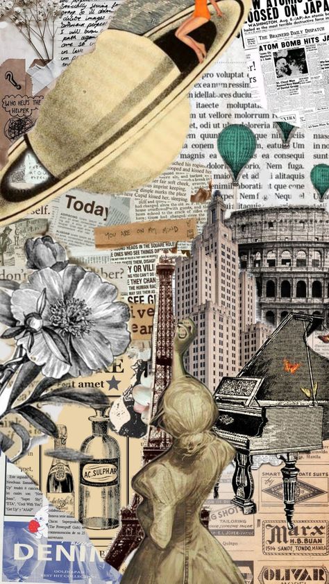 #newspaper Newspaper Collage Background, Paper Collage Ideas, Yearbook Collage, Newspaper Scrapbook, Newspaper Pictures, Newspaper Theme, Ap Photography, Newspaper Painting, Posters Amazon