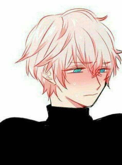 Cute tho Mystic Messenger Unknown, Mystic Messenger Game, Mystic Messenger Characters, Saeran Choi, Shy Boy, Mystic Messenger 707, Anime Guys Shirtless, Mystic Messenger