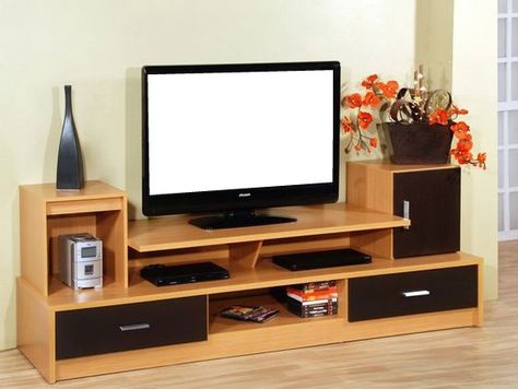 Photo frame effect ECRAN - Pixiz Tv Unit Decor, Tv Unit Furniture Design, Modern Tv Wall Units, Tv Stand Designs, Tv Unit Furniture, Suport Tv, Tv Cabinet Design, Tv Unit Interior Design, Wall Tv Unit Design