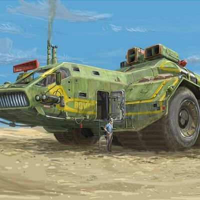 ArtStation - 21st Century Adventures of Gerry Anderson Sci Fi Truck, Gerry Anderson Vehicles, Artstation Explore, Sci Fi Tv Series, Thunderbirds Are Go, Sci Fi Shows, Gerry Anderson, Classic Sci Fi, Photoshop Painting