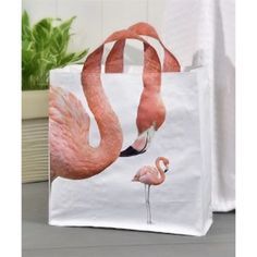 Flamingo Tote Bag, Flamingo Bag, Funny Flamingo, Handpainted Bags, Best Tote Bags, Flamingo Decor, Design Fails, Painted Bags, Flamingo Party