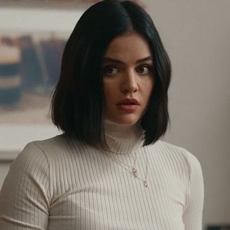 lucy hutton icon Lucy Hale Haircut, Lucy Hutton, Lucy Hale Short Hair, Hair Aesthetics, The Hating Game, Wolf Haircut, Beauty Hairstyles, Hair Icon, Hairstyles For Medium Length Hair