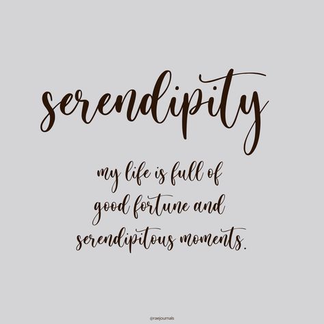 Serendipity is all around us. We just have to slow down enough to witness and appreciate our good fortune. Good Fortune Quotes, Fortune Quotes, Pay Attention To Me, What Is Self, Emotional Wellbeing, S Quote, Authentic Self, Limiting Beliefs, Self Compassion