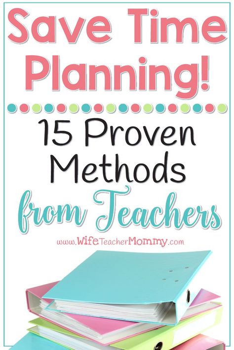 Save time planning as a teacher! These time hacks will help you be more productive in less time. The best part is these tips come from a wide variety of teachers just like you! Teacher productivity, teacher planning, teacher work/life balance. Teacher Productivity, Teacher Work, Time Lessons, Time Planning, Elementary Teaching, Teacher Planning, Teacher Binder, Education Inspiration, Kindergarten Learning