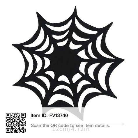 Décoration Table Halloween, Halloween Themes Decorations, Decorative Placemats, Halloween Placemats, Table Halloween, Spider Web Decoration, Casa Halloween, Halloween Table Decorations, Pumpkin Spider