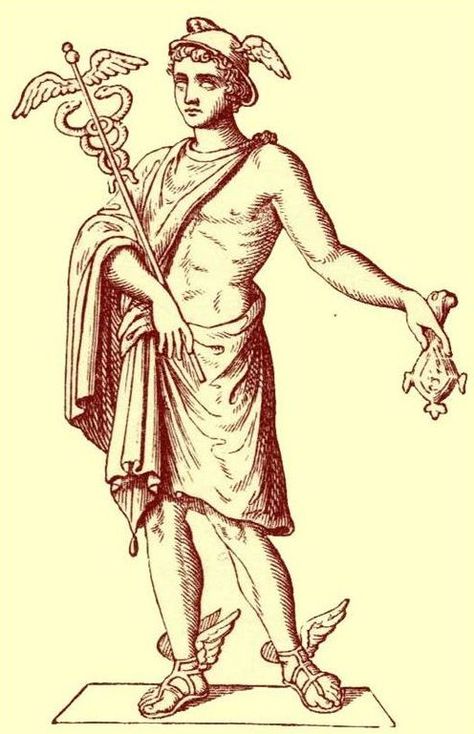 Beautiful Greek god Hermes - Google Search | HERMES/MERCURY | LOST ... Hermes Mythology, Hermes Tattoo, Son Of Zeus, Greek Mythology Gods, Classical Mythology, Greek Gods And Goddesses, Greek Mythology Art, Roman Mythology, Roman Art