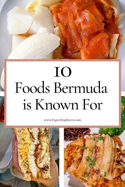 Hamilton Bermuda, Bermuda Island, Bermuda Travel, Grilled Bananas, Hoppin John, Fish Chowder, Travel Caribbean, Tiny Island, Fish Sandwich