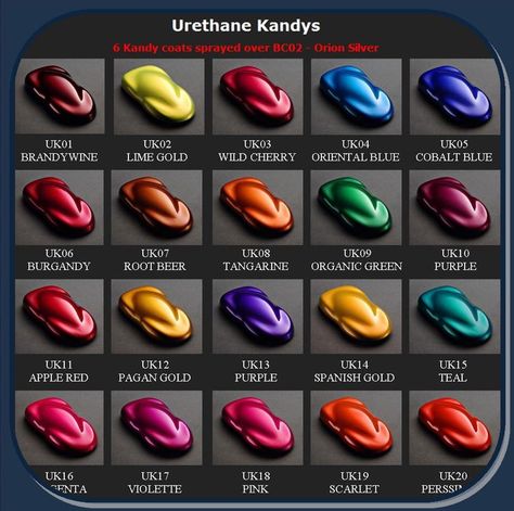 Kandy... Candy Red Paint, Car Colours, Car Paint Colors, Paint Color Codes, Kustom Paint, Car Paint Jobs, Paint Charts, Paint Color Chart, Candy Paint