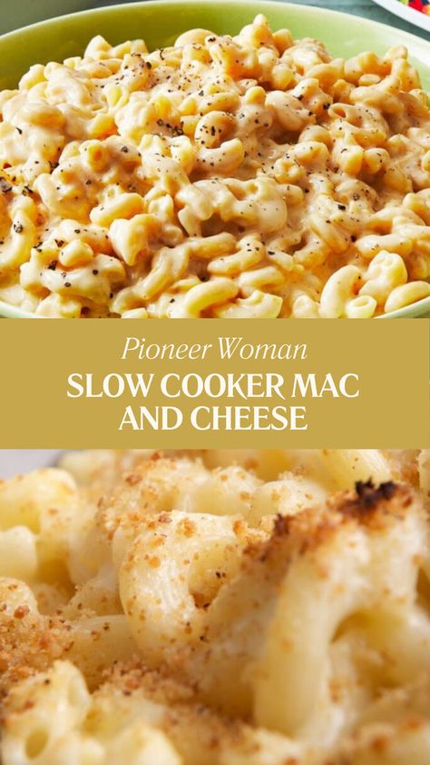 Pioneer Woman Slow Cooker Mac And Cheese Crockpot Mac And Cheese For Thanksgiving, Crockpot Mac And Cheese Recipe Without Velveeta, Slowcooker Macaroni And Cheese, Crockpot Southern Mac And Cheese, Crockpot White Mac And Cheese Recipe, Pioneer Woman Baked Mac And Cheese, Crock Pot Baked Mac And Cheese, Homemade Mac And Cheese Recipe Crockpot Thanksgiving, Homemade Mac And Cheese Using Evaporated Milk