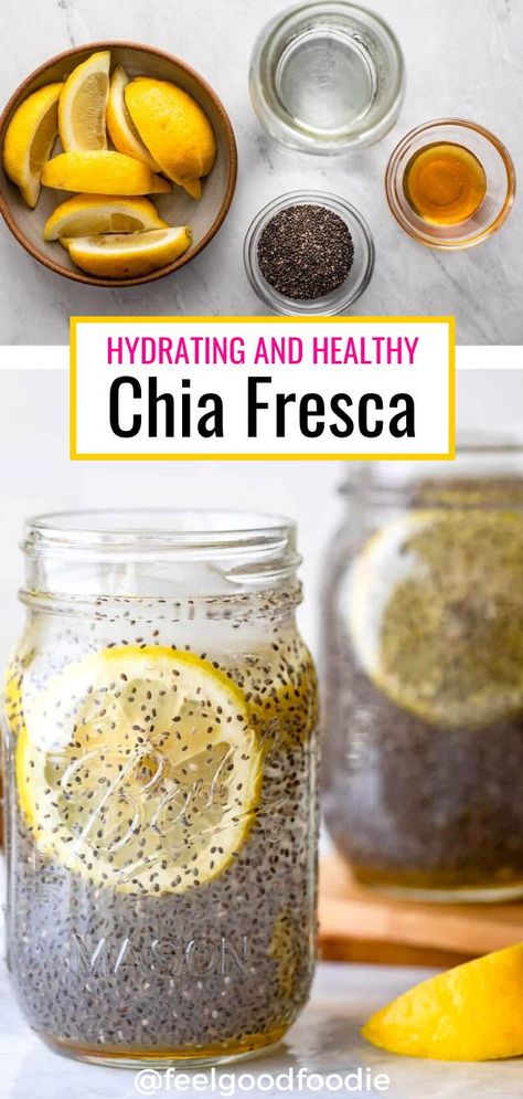 Chia Fresca, Chia Seed Water, Lemon Juice Benefits, Hot Lemon Water, Water Lemon, Lemon Health Benefits, Lemon Uses, Warm Lemon Water, Lemon Water Benefits