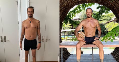 ICYMI: How Rapper and Humanitarian Michael Franti Got Into the Best Shape of His Life at 54 Michael Franti, Lifestyle Transformation, Suspension Trainers, Lose 25 Pounds, Mens Journal, Hiit Training, Lose 30 Pounds, Men's Health Fitness, Muscle Tissue