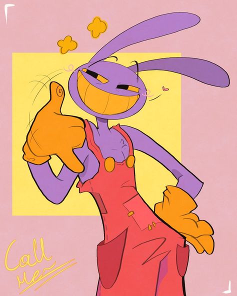 Purple Rabbit, Circus, Purple