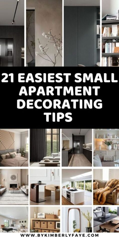 Easiest Small Apartment Decorating Tips That Will Elevate Your Space Small House Simple Decor, Wall Decor For Small Apartment, Very Small Studio Apartment Ideas Cozy, Beautiful Small Apartments, Decorating Tiny Apartment, Apartment Decorating Tips, Ikea Apartment Ideas Small Spaces, Decorating Ideas For Small Apartments, Scandinavian Interior Small Apartment