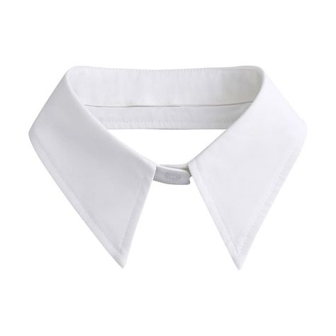 Dickey Collar, Collar For Women, False Collar, Lapel Top, Beautiful Braided Hair, Fake Collar, Formal Shirt, Detachable Collar, White Chiffon