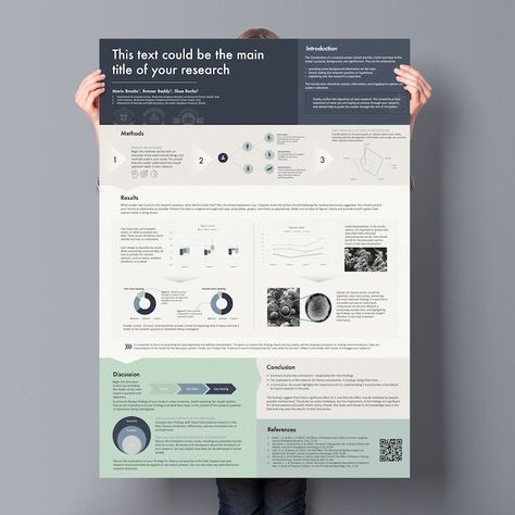 A0 Research Poster Template for Scientific Studies, Conferences, and Academic Presentations  - 100% editable - Professional design - Ready to print - Suitable for all kinds of research posters  Download now and create your own stunning research Scientific Poster Template Powerpoint, Research Poster Template, Academic Conference, Conference Poster Template, Scientific Poster Design, Academic Poster, Research Presentation, Conference Poster, Scientific Poster