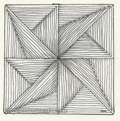 Penstrokes: Days 244 - 250! Seven days of creativity! Illusion Drawings, 3d Art Drawing, Zen Doodle Art, Geometric Pattern Art, Geometric Design Art, Diagonal Line, Doodle Art Drawing, Art Carte, Zentangle Drawings