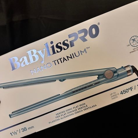 BaByliss PRO Babyliss Straightener, Babyliss Hair Straightener, Mini Straightener, Wellness Aesthetic, Teal Hair, Mini Iron, Hot Rollers, Styling Iron, Skin And Hair Care