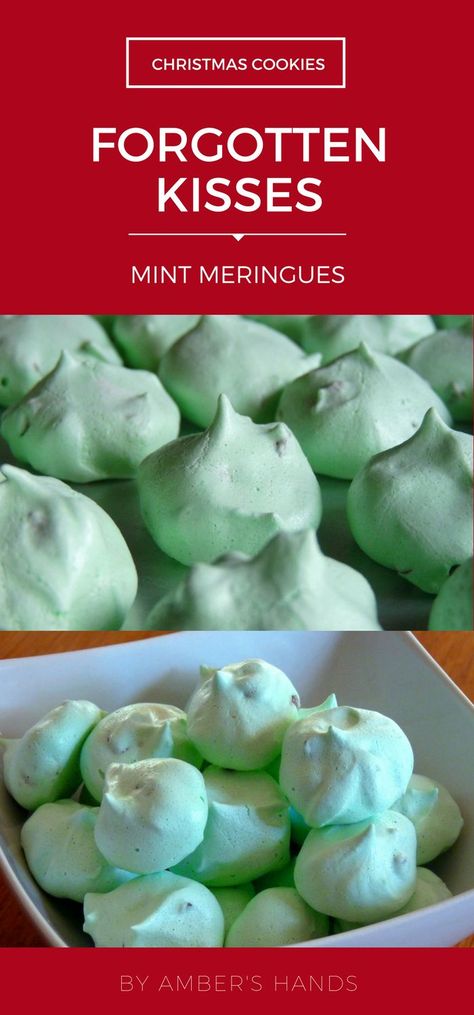 Forgotten Cookies Recipe, Forgotten Cookies, Mint And Chocolate, Icing Nozzles, Cookie Sandwich, Muffins Recipes, Candy Recipes Homemade, Christmas Cookies Easy, Meringue Cookies