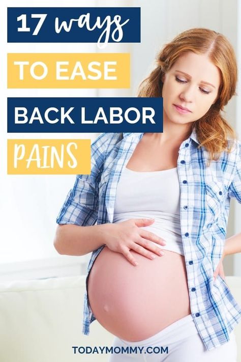 What Is Back Labor? Learn the signs of back labor, how to relieve your back labor, which birth positions are best for back labor and tips incase your have back labor! #pregnancy #laboranddelivery #pregnancytips Back Labor, Pumping Moms, Baby Sleep Problems, Mom To Be, Pregnant Mom, After Baby, First Time Moms, Pregnancy Tips, Breast Milk