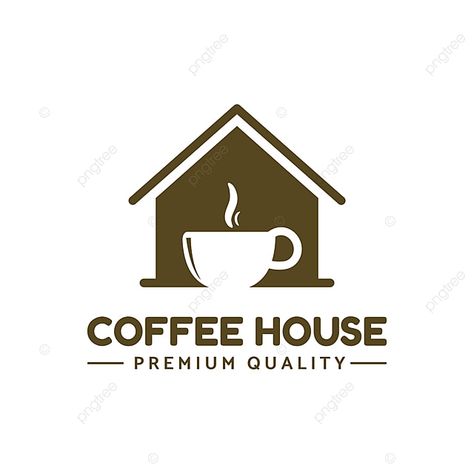 Coffe Logos Design, Logo Kopi Coffee Shop, Coffee House Logo Design, Coffeeshop Logo, Real Estate Logo Design Ideas, Coffee House Logo, Logo Coffee Shop, House Coffee Shop, Business Logo Ideas