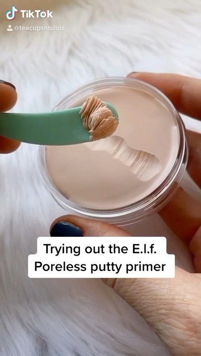 Elf Putty Primer Trio, Putty Primer Elf, Best Poreless Primer, Elf Green Primer, Elf Poreless Putty Primer How To Apply, How To Use Elf Putty Primer, Primer Drugstore, Elf Putty Primer, Elf Poreless Putty Primer