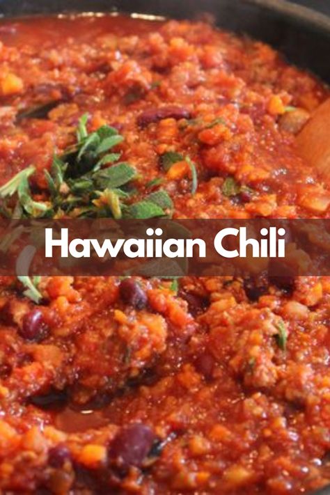 Pineapple Chili Recipe 12 Tomatoes, Hawaiian Style Chilli, Chili With Pineapple Recipe, Pineapple Chili 12 Tomatoes, Hawaiian Style Chili, Different Kinds Of Chili, Chili Recipe With Pineapple, Zippys Chili Recipe Hawaii, Fun Chili Recipes