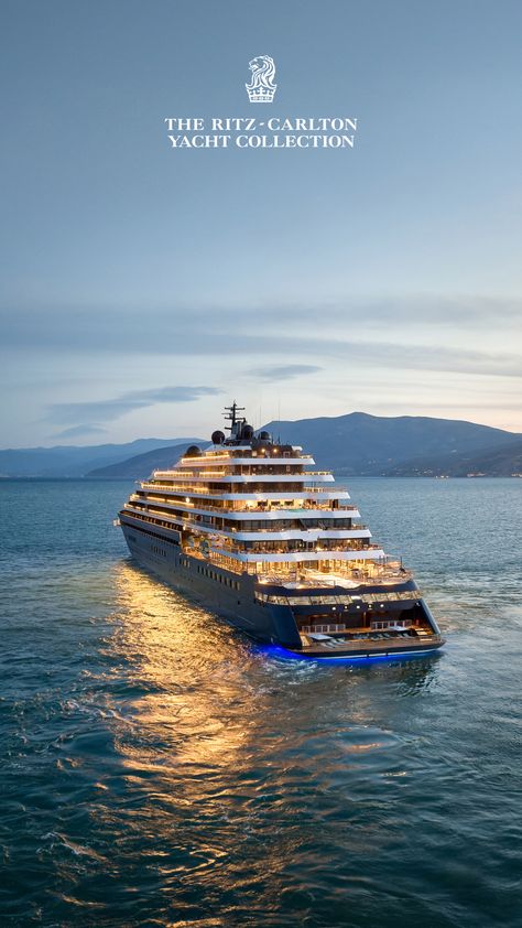 The Ritz-Carlton Yacht Collection Ritz Carlton Yacht, Ritz Carlton Hotel, Carlton Hotel, The Ritz Carlton, Ritz Carlton, Dream Vacation, Dream Vacations, Beautiful Destinations, The Expanse