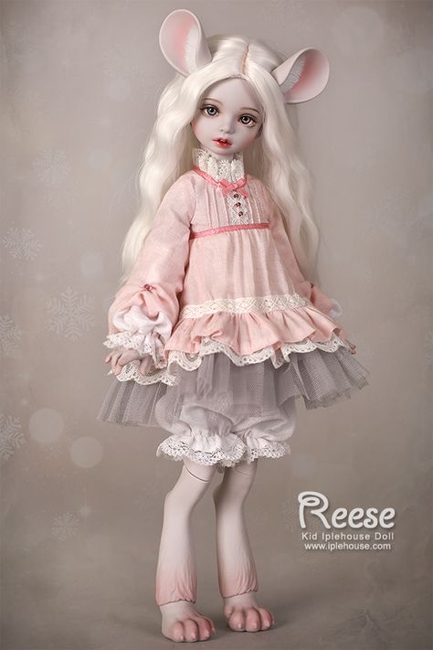 Porcelain Doll Character Design, Long White Hair, Bjd Dolls Girls, Custom Monster High Dolls, Fantasy Art Dolls, Ball Jointed Doll, Fantasy Doll, Realistic Dolls, Cartoon Girl Drawing