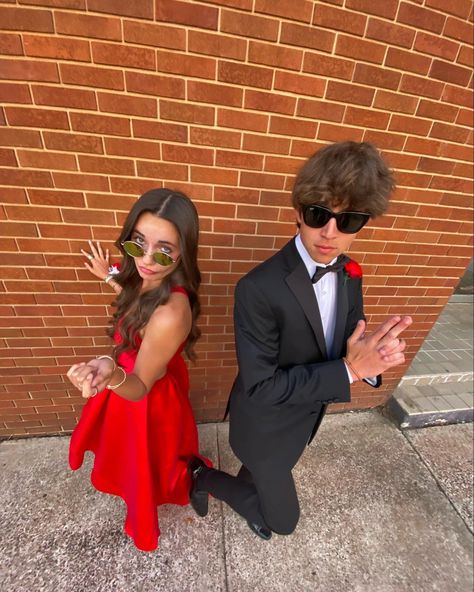 Prom Poses, A Prom Dress, Satin Homecoming Dress, Current Fashion Trends, Current Fashion, Red Satin, Homecoming Dress, Dress Red, Formal Wear