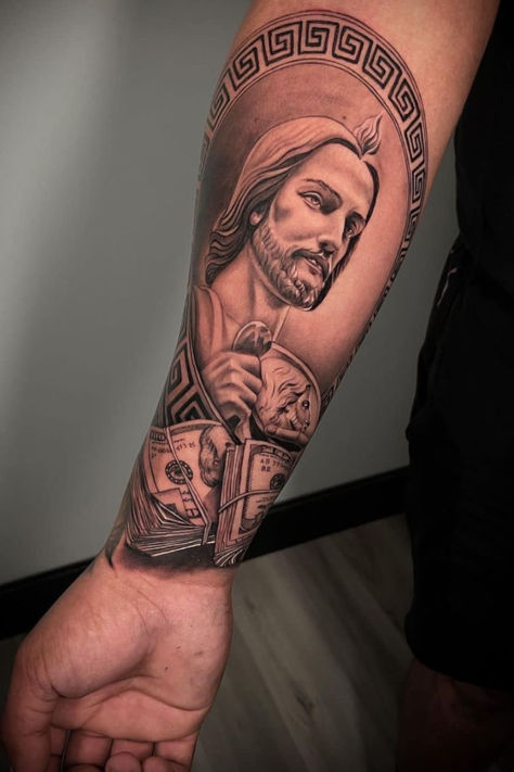 San Judas Tattoo On Wrist
#SanJudasTattoo #WristTattoo #SymbolicInk #FaithArt #ReligiousTattoo #InkInspiration #SpiritualSymbolism #TattooDesigns #BodyArt #PinterestInspiration #SpiritualTattoo #HandTattoo #ReligiousTattoo #TattooDesigns #TattooArt San Judas With Money Tattoo, San Judas Tadeo Tattoo Forearm, San Judas Shoulder Tattoo, San Judas Hand Tattoo, San Judas Tadeo Tattoo Sleeve, San Judas Tadeo Tattoo For Women, San Judas Tattoo Design, St. Jude Tattoo, Angel Hand Tattoo