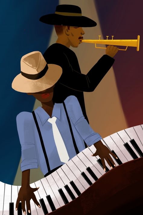 black man,blues,piano,keyboard,wind instrument,jazz,music,player,musical instrument Music Images Art, Music Instruments Illustration, Musical Instruments Illustration, Jazz Illustration, Instrument Illustration, Jazz Music Art, Arte Jazz, Blues Piano, Piano Art