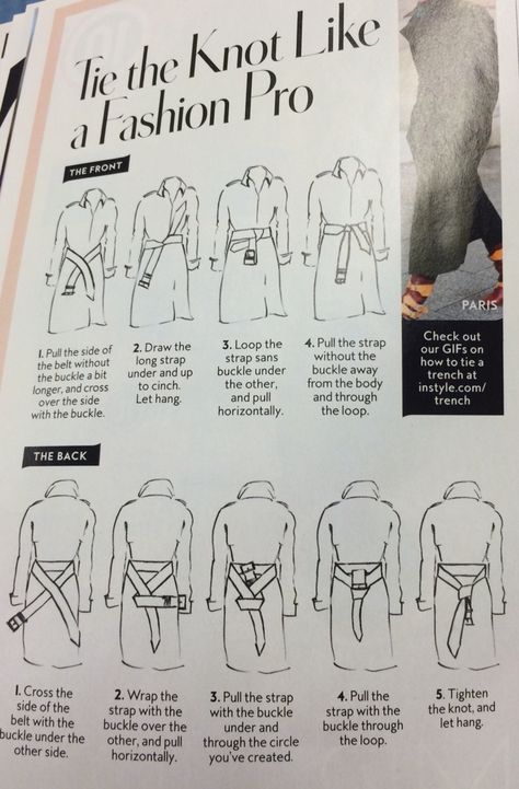 Tie A Shirt Knot, How To Tie A Shirt Knot, How To Tie A Shirt, Tie A Shirt, Shirt Knot, Pink Trench Coat, Trench Coat Outfit, Burberry Trench Coat, Fashion Hacks Clothes