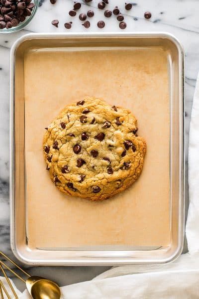 Small-batch Dessert Archives - Baking Mischief One Chocolate Chip Cookie, Cookie For Two, Small Batch Desserts, Desserts For One, Small Batch Cooking, Salted Chocolate Chip Cookies, Desserts For Two, Giant Chocolate Chip Cookie, Small Batch Baking