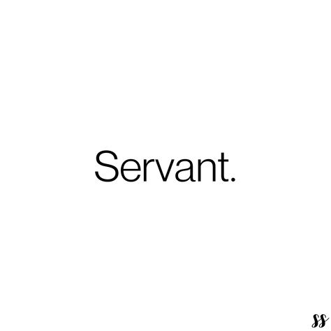 Be a servant and see the people around you become who they are destined to be. A servant leader looks within another to bring out the best in them. We embrace the great in others and cultivate them to serve at their highest capacity. Be a servant and see shift! You Are Destined For Greatness, Serving Others Aesthetic, Servant Aesthetic, Serve Others Quotes, Servant Quotes, Rubus Idaeus, Servant Of God, Public Servant, Prison Ministry