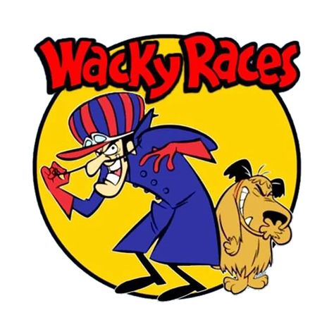 Saturday Cartoon, Wacky Races, Old Cartoon Shows, Old Cartoon Characters, Hanna Barbera Cartoons, Old School Cartoons, School Cartoon, Classic Cartoon Characters, Cartoon Tv Shows