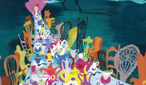 Alice In Wonderland Concept Art, Wonderland Concept Art, Mary Blair Illustration, Something About Mary, Mary Blair Art, Art Of Disney, Mickey Mouse Wallpaper Iphone, Alice In Wonderland Disney, Mary Blair